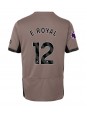 Tottenham Hotspur Emerson Royal #12 Alternativní Dres pro Dámské 2023-24 Krátký Rukáv